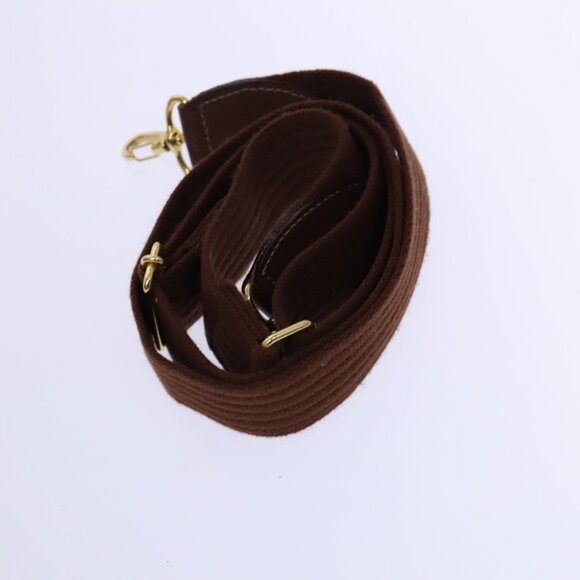 BURBERRY Nova Check Boston Bag Leather 2way Brown Green - Picture 13 of 16